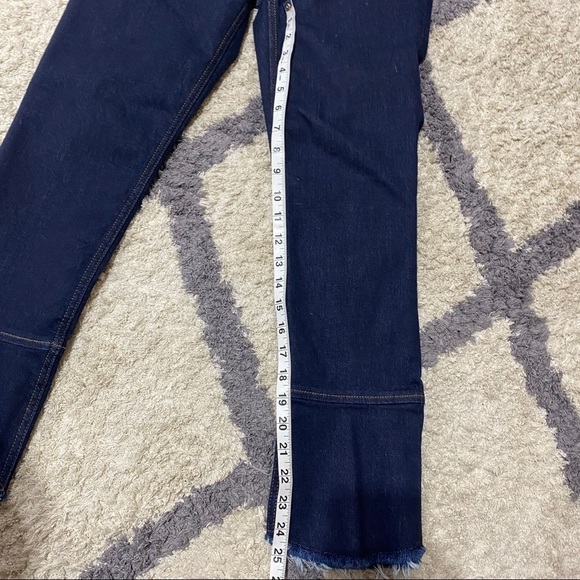 JEN7 by 7FAM Ruffle Hem Ankle Skinny Jeans - Picture 11 of 13